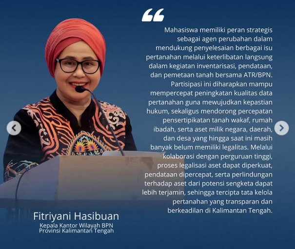 Sinergi Kanwil BPN Kalteng dan 10 Perguruan Tinggi, Perkuat Data Pertanahan Lewat INTIP