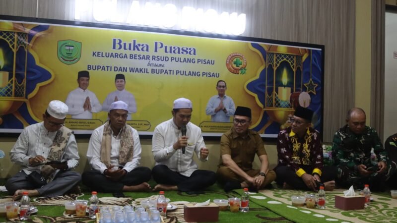 Bupati Pulang Pisau Hadiri Buka Puasa Bersama Manajemen RSUD Pulang Pisau