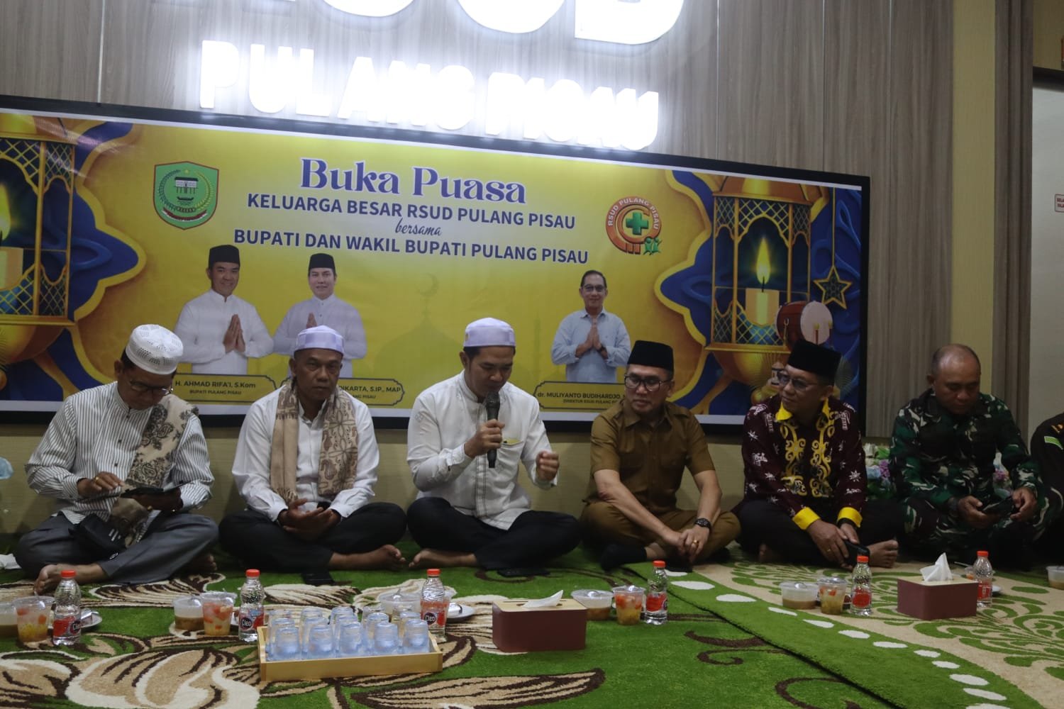 Bupati Pulang Pisau Hadiri Buka Puasa Bersama Manajemen RSUD Pulang Pisau