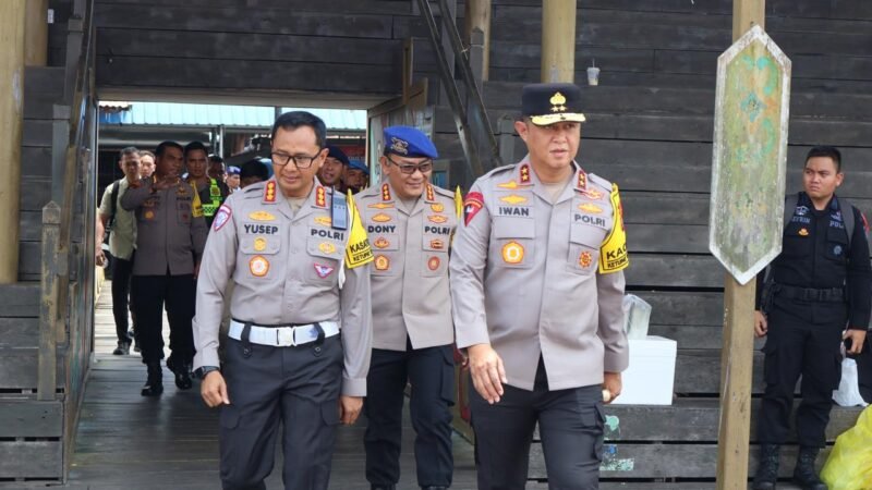 Kapolda Kalteng Pantau Arus Balik dan Wisata, Pengamanan Diperketat Jelang Berakhirnya Operasi Ketupat