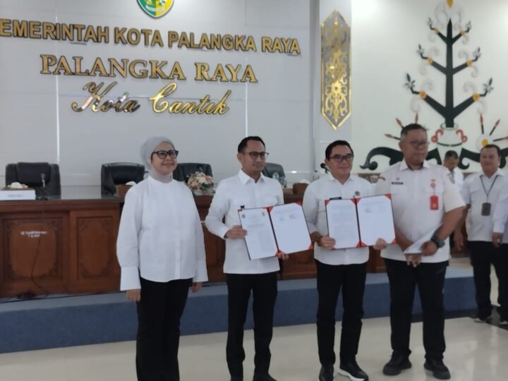Pemko Palangka Raya Terima 14 Sertifikat Aset Tanah
