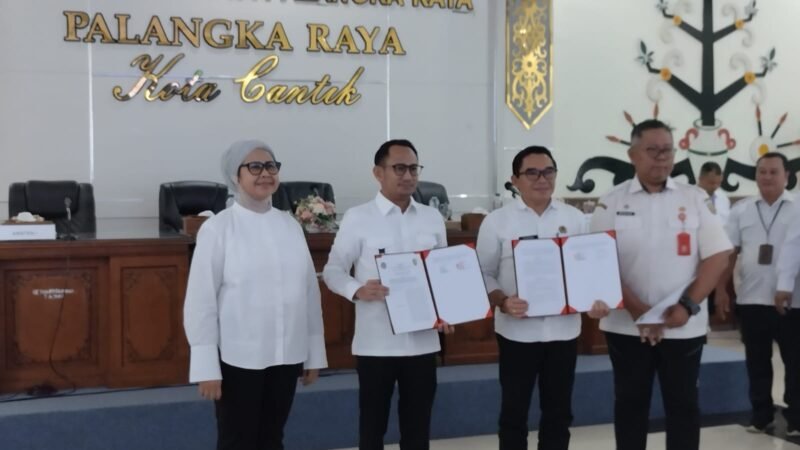 Pemko Palangka Raya Terima 14 Sertifikat Aset Tanah