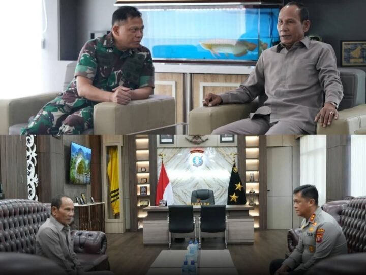 Ketua DPRD Kalteng Perkuat Koordinasi dengan Pangdam dan Kapolda