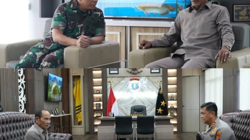 Ketua DPRD Kalteng Perkuat Koordinasi dengan Pangdam dan Kapolda