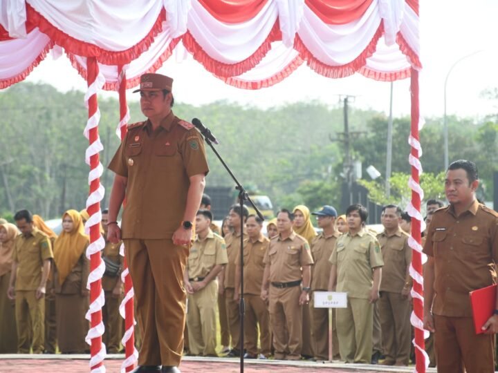 Wabup Pulang Pisau Pimpin Peringatan Hardiknas dan Hari Otonomi Daerah 2026