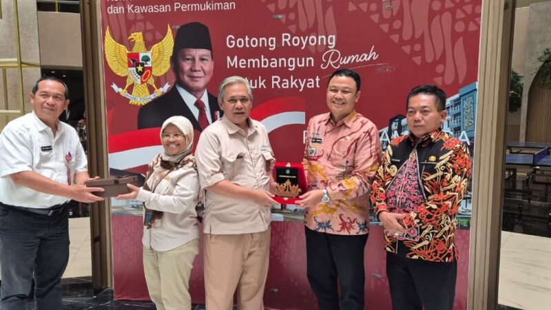 Bupati Kapuas Koordinasi ke Dirjen Perkotaan, Dorong Penataan Permukiman dan Infrastruktur Dasar