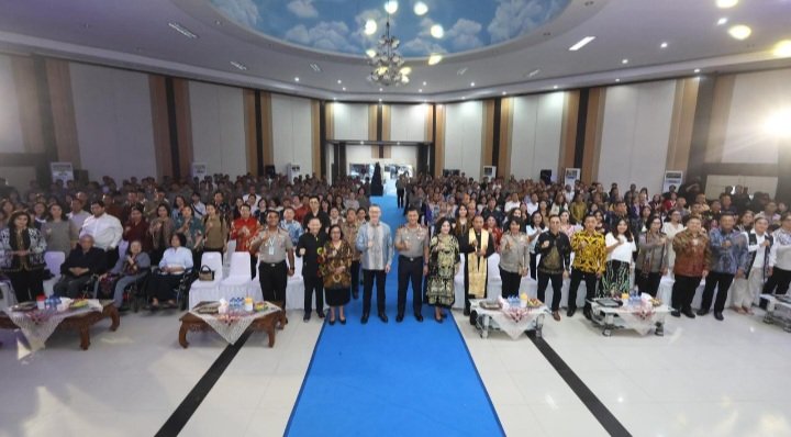 Polda Kalteng Gelar Ibadah Paskah