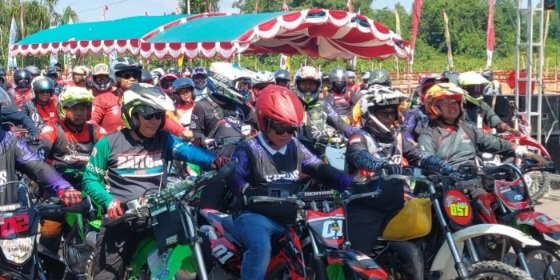 Bupati Kapuas Trail Adventure #4 Diikuti 600 Rider, Jelajahi Trek Ekstrem 50 Kilometer