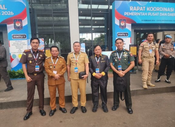 Bupati dan Wabup Kapuas Hadiri Rakornas Pusat-Daerah 2026, Perkuat Sinergi Program Nasional