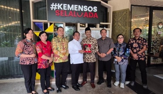 Bupati Kapuas Temui Mensos, Finalisasi Pembangunan Sekolah Rakyat 2026
