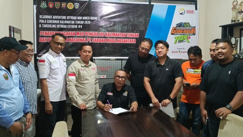 Kolaborasi IOF Kalteng dan PT SMN, Kejurnas Offroad 2026 Siap Digelar di Palangka Raya