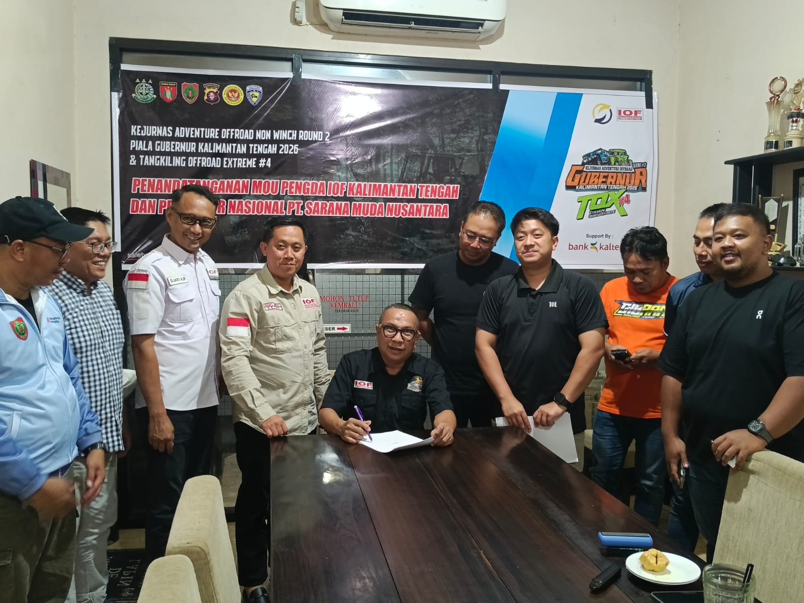 Kolaborasi IOF Kalteng dan PT SMN, Kejurnas Offroad 2026 Siap Digelar di Palangka Raya