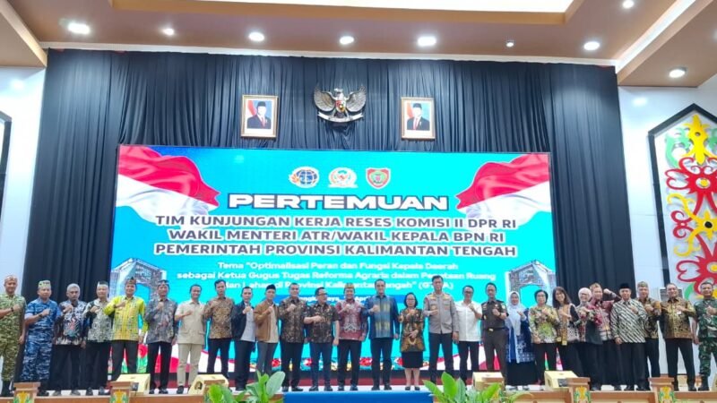 Kalteng Percepat Reforma Agraria, Harapkan Kepastian Lahan hingga Kesejahteraan Warga