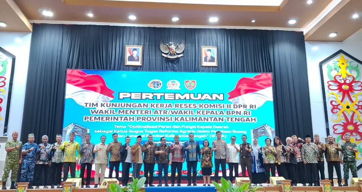 Kalteng Percepat Reforma Agraria, Harapkan Kepastian Lahan hingga Kesejahteraan Warga