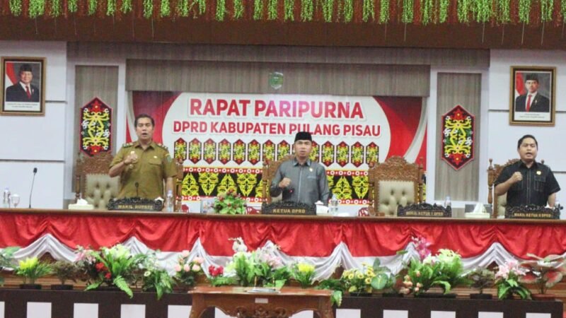 DPRD Pulang Pisau Gelar Paripurna Perubahan Kedua Propemperda 2026, Perkuat Sinkronisasi Regulasi Daerah