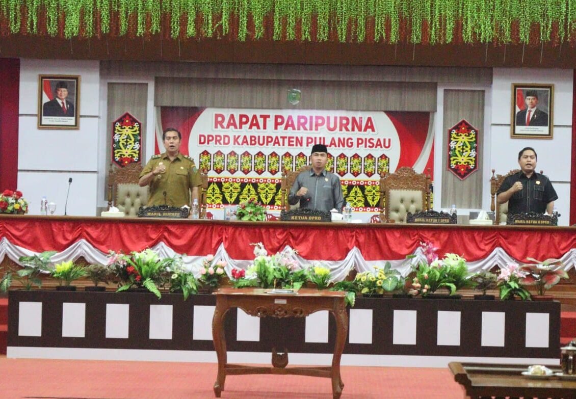 DPRD Pulang Pisau Dorong Perbaikan Kinerja Pemkab Lewat Rekomendasi LKPJ