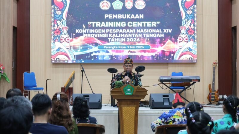 Kontingen Pesparawi Kalteng Jalani Training Center, Kakemenag Targetkan Prestasi Terbaik