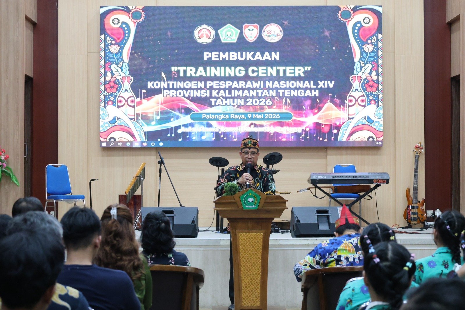 Kontingen Pesparawi Kalteng Jalani Training Center, Kakemenag Targetkan Prestasi Terbaik