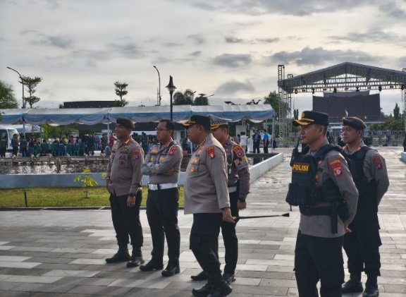Kapolresta Palangka Raya Pastikan Pengamanan May Day di Bunbes Optimal