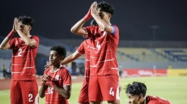 Hasil Piala Asia U-17: Indonesia Tumpas China 1-0