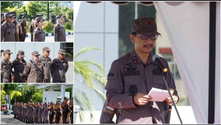 Kejati Kalteng Gelar Upacara HUT ke-75 PERSAJA