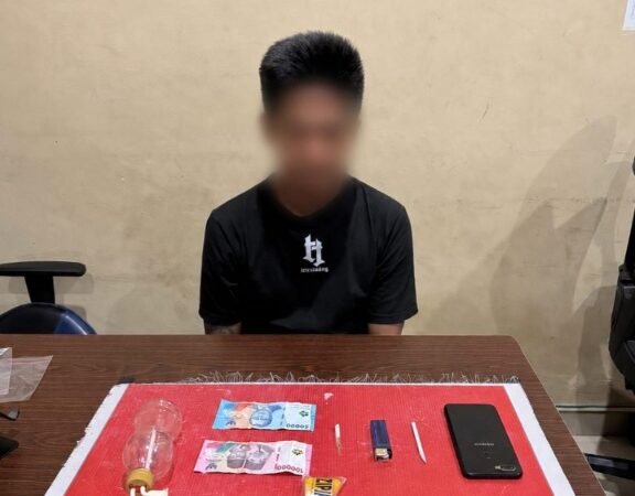 Warga Pahandut Ditangkap Kantongi 4 Paket Sabu Seberat 20,22 Gram