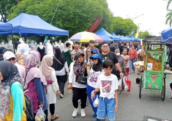 Satpamobvit Polresta Palangka Raya Ciptakan Rasa Aman di CFD