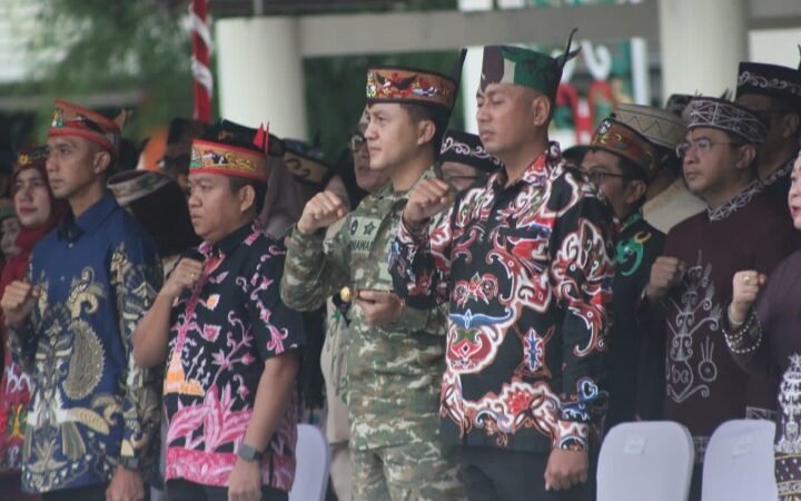 Dandim 1016/Plk Hadiri Upacara Peringatan HUT Ke-69 Kalteng