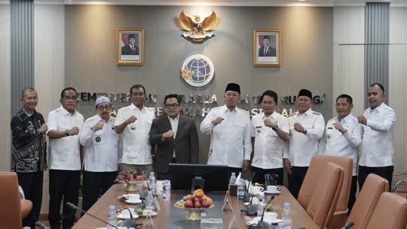 Menteri Nusron Serahkan Penetapan Lokasi LP2B kepada Pemda Kalsel