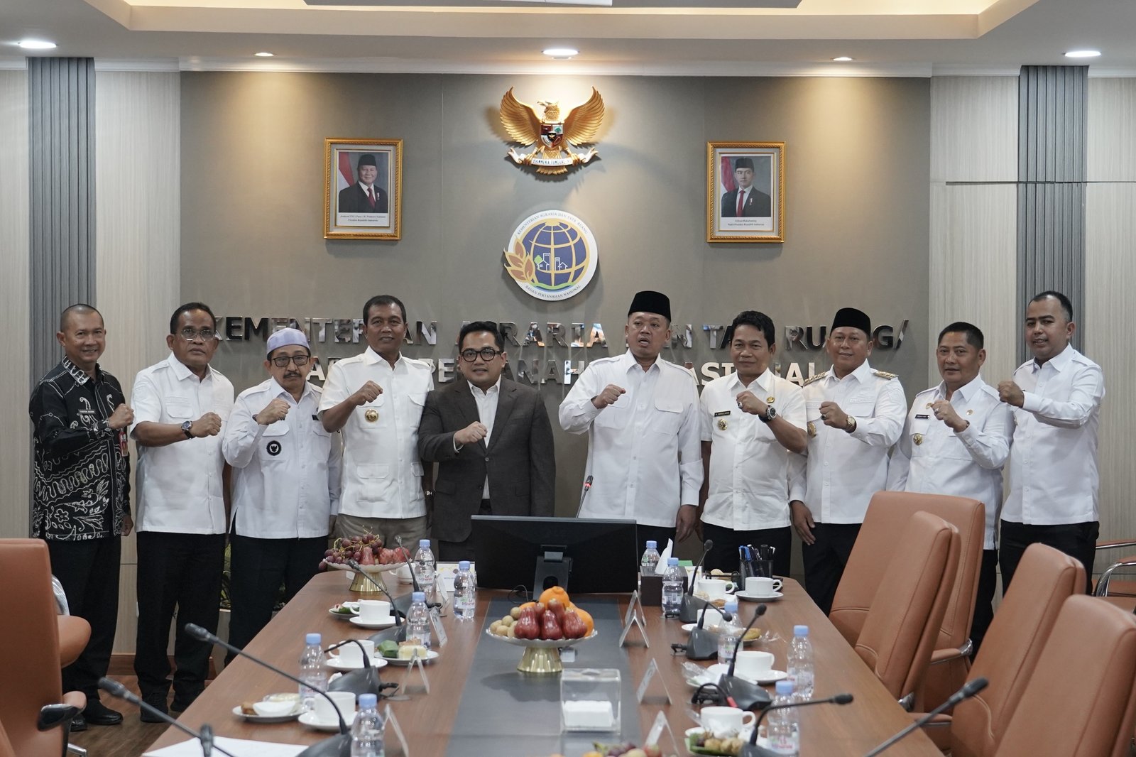 Menteri Nusron Serahkan Penetapan Lokasi LP2B kepada Pemda Kalsel