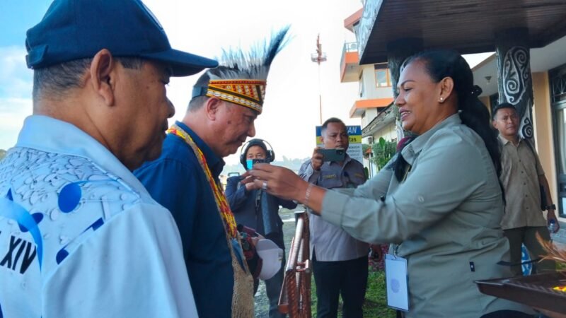Acem Akwei Kalteng! Sambutan Adat Hangat Buka Perjalanan Pesparawi Nasional XIV