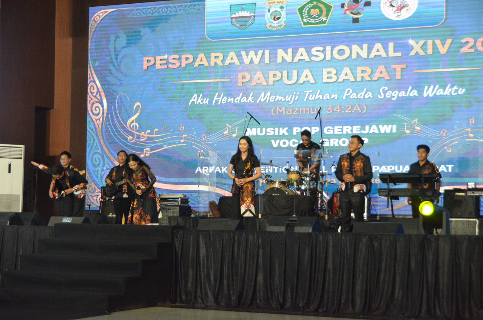 MPG Kalteng Tampil Atraktif di Panggung Pesparawi Nasional XIV