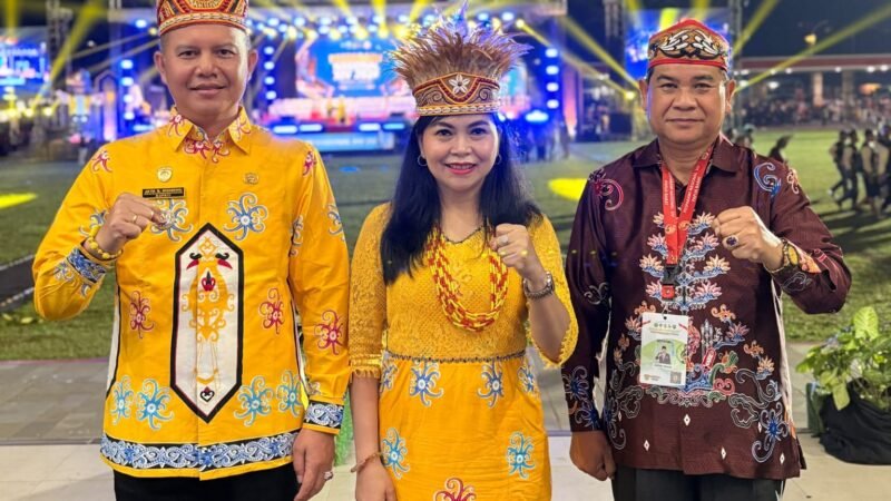 Kontingen Kalteng Raih 11 Emas dan 1 Perak di Pesparawi Nasional XIV Manokwari