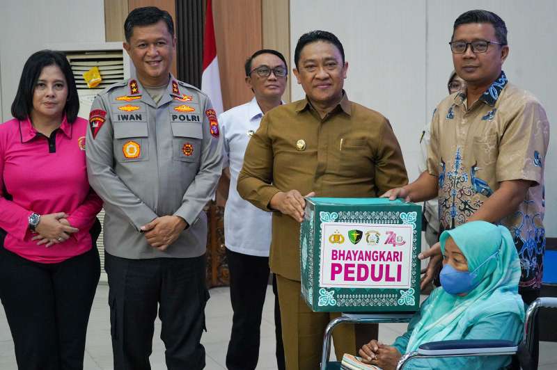 Wagub Edy Pratowo Hadiri Puncak Bakti Kesehatan Hari Bhayangkara ke-80