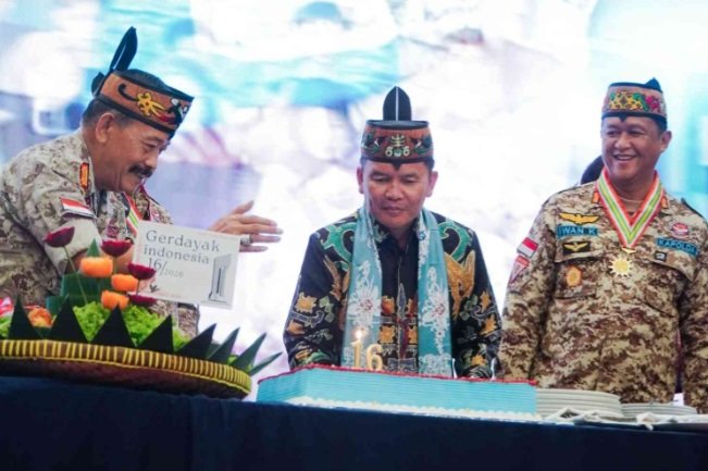 HUT ke-16 Gerdayak Indonesia, Gubernur Kalteng Tekankan Persatuan dan Penguatan UMKM