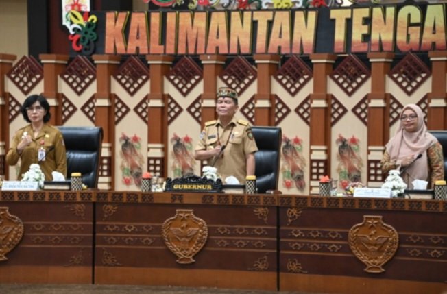 Gubernur Kalteng Tegaskan Komitmen Perkuat Tata Kelola Pemerintahan Melalui Implementasi Stranas PK