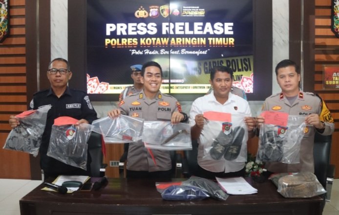 Polres Kotim Ungkap Pembunuhan di Desa Tangar, Tersangka Diduga Terpengaruh Miras & Narkotika