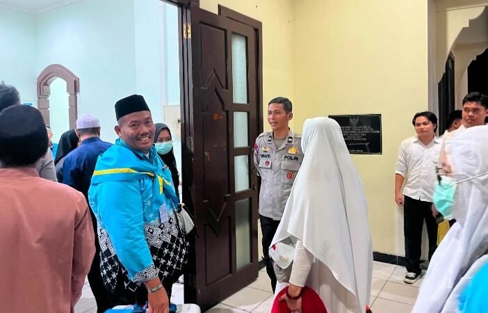 Polresta Palangka Raya Amankan Kedatangan Jemaah Haji di GPU Palampang Tarung