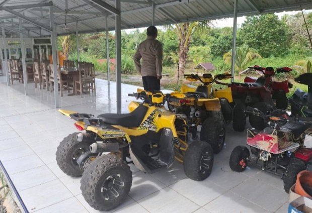 Polsek Bukit Batu Patroli di Objek Wisata Manasa Agro