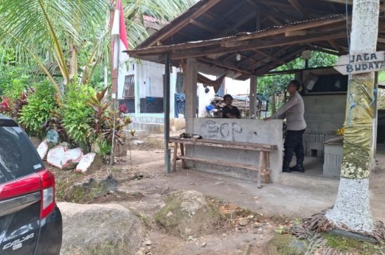 Polsek Bukit Batu Pantau Kamtibmas di Wisata Alam Batu Banama