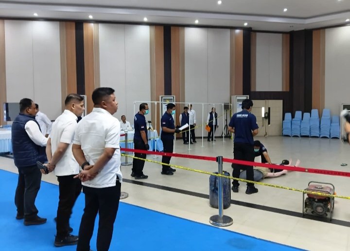Ditreskrimsus Polda Kalteng Gelar Lomba Olah TKP