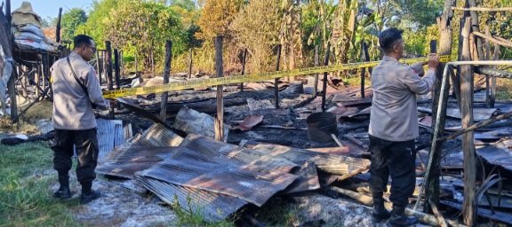 Polsek Bukit Batu Ungkap Hasil Olah TKP Awal Kebakaran Kandang Ayam