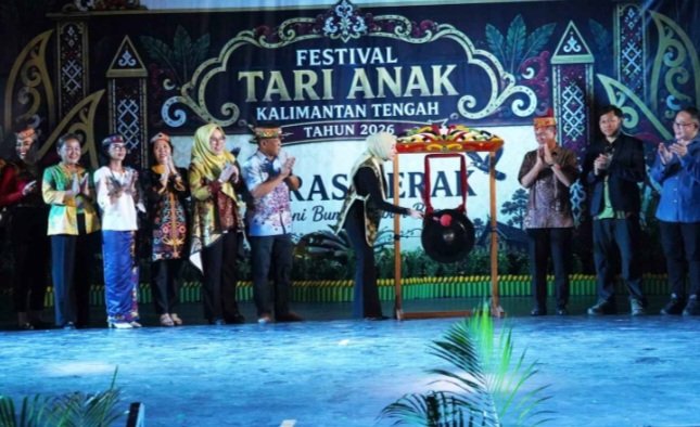 Festival Tari Anak Kalteng 2026, Aisyah Thisia Agustiar Sabran Tanamkan Cinta Budaya Sejak Dini