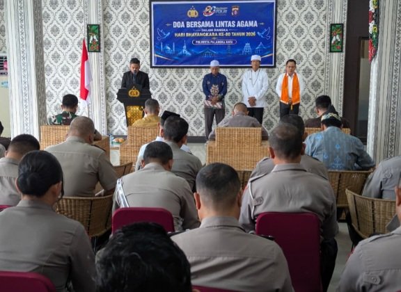Doa Bersama Lintas Agama Sambut Hari Bhayangkara ke-80