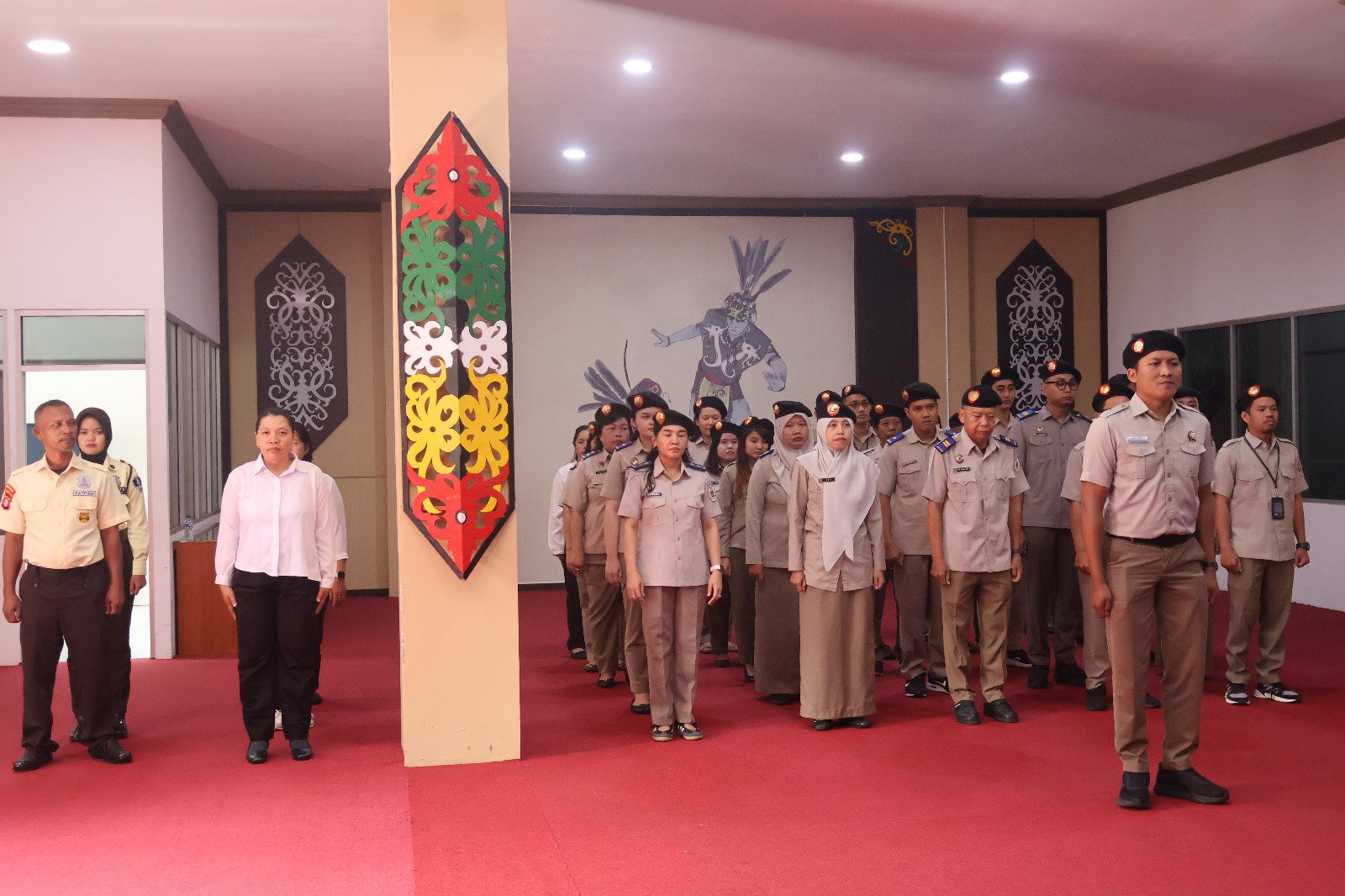 Apel Pagi Kanwil BPN Kalteng Soroti Percepatan Serapan Anggaran 2026