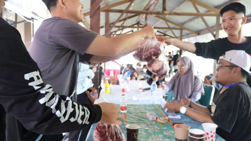 Kanwil BPN Kalteng Bagikan Hewan Kurban, Wujudkan Kepedulian di Momen Iduladha