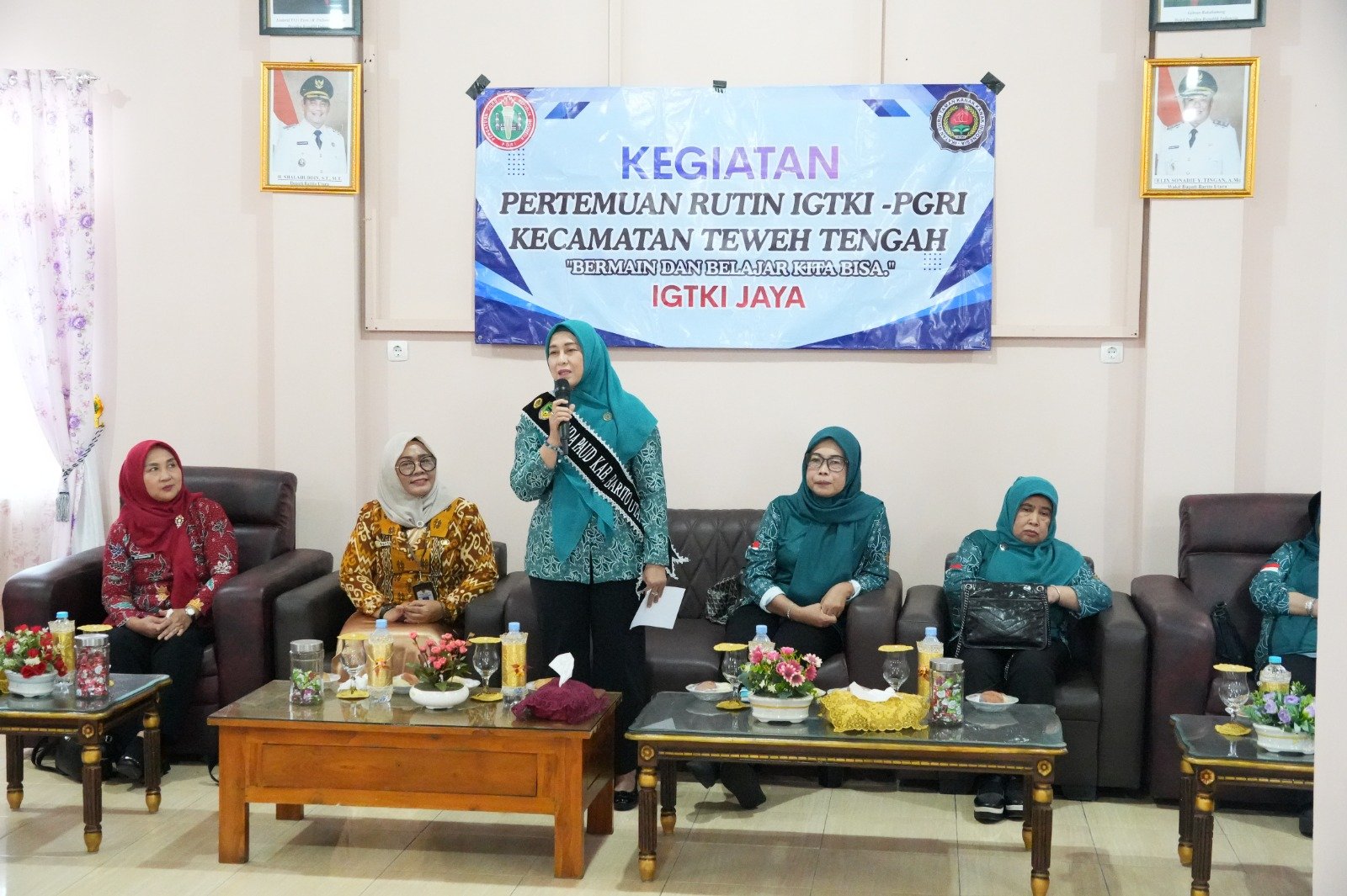 Bunda PAUD Barito Utara Ajak Guru Ciptakan Suasana Belajar yang Membahagiakan Anak