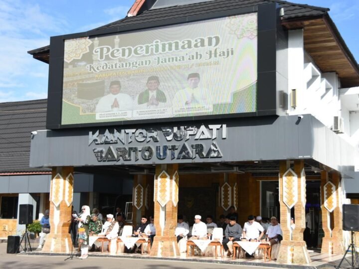Pemkab Barito Utara Sambut Kepulangan 110 Jemaah Haji, Seluruhnya Dilaporkan Sehat