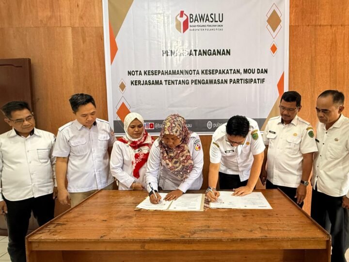 Diskominfostandi dan Bawaslu Pulang Pisau Sepakat Bersinergi, Fokus Pengawasan Pemilu dan Keterbukaan Informasi