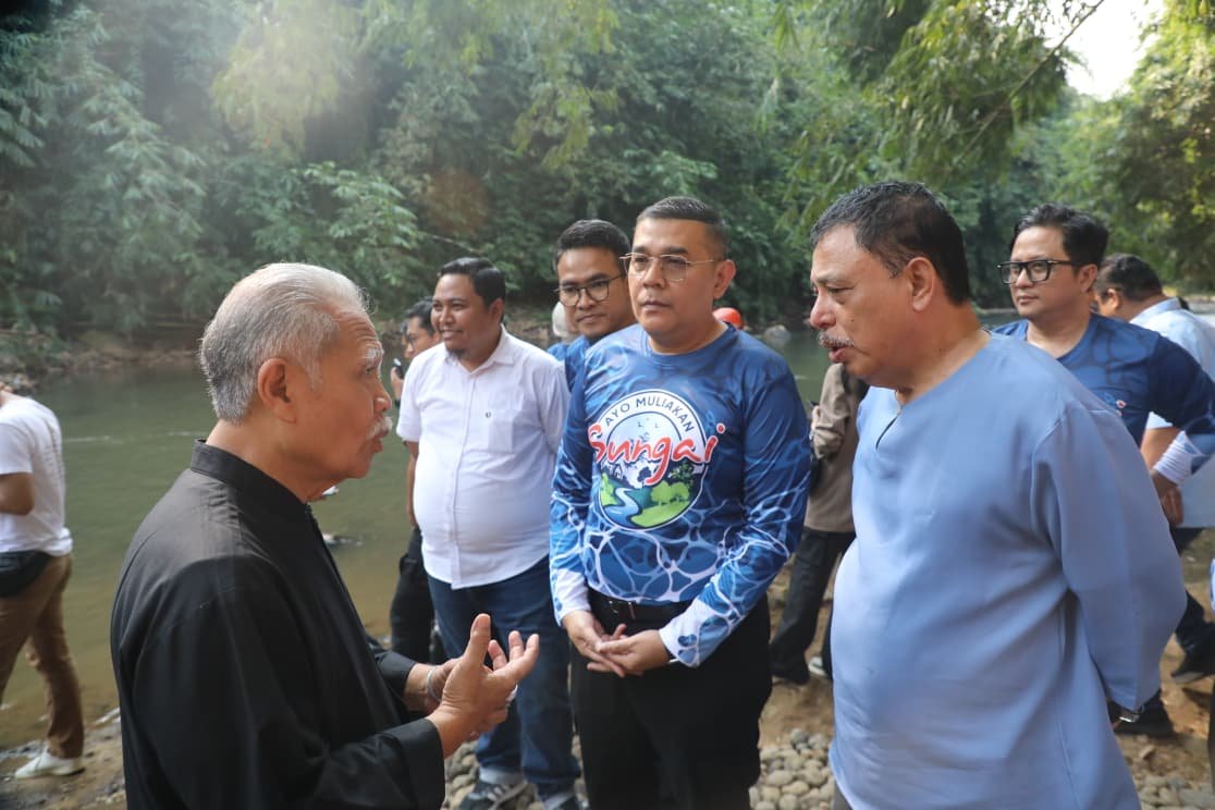 Jaga Ciliwung, Wamen ATR Tekankan Pentingnya Kolaborasi Selamatkan Sungai